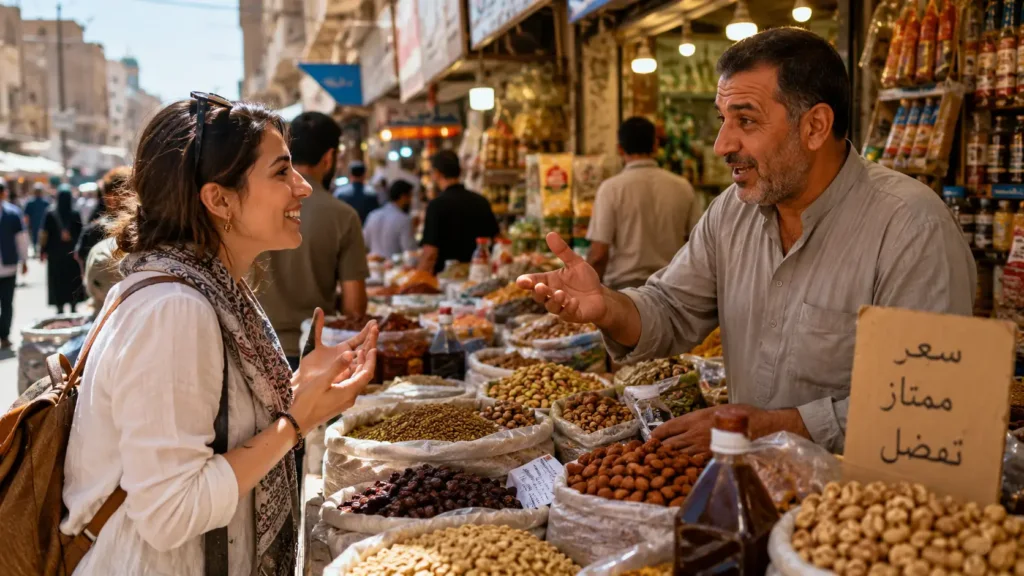 Baghdad Market Arabic: 10 Iraqi Phrases for Prices and Shopping