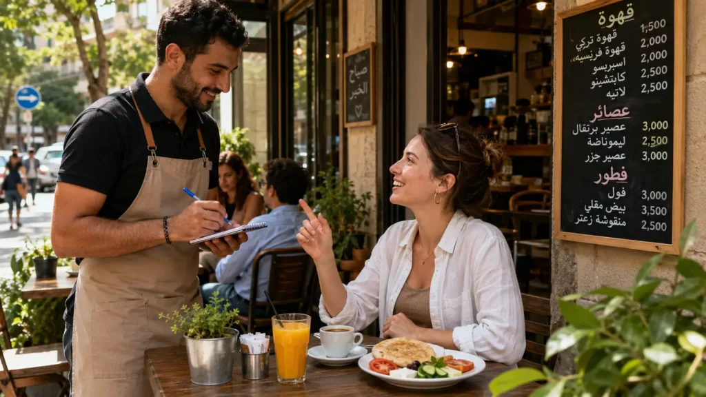 Beirut Café Arabic: What to Say When Ordering Coffee, Juice, and Breakfast