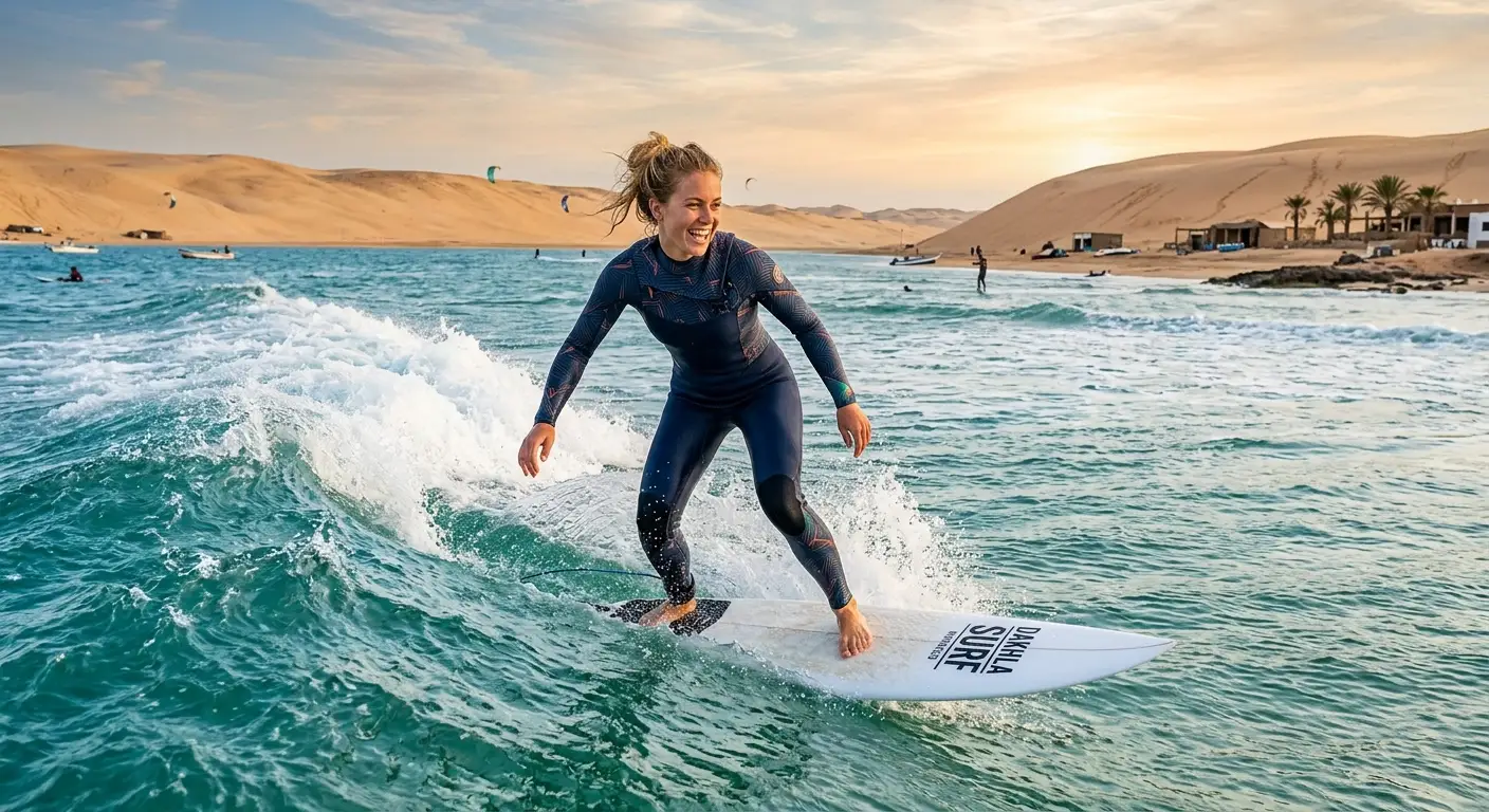 Dakhla: Atlantic wind, lagoon and board-sport country