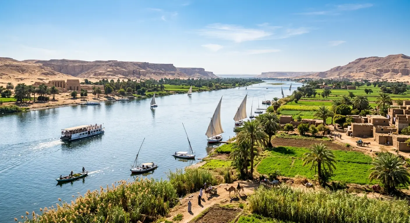 Luxor and Aswan turn history into geography